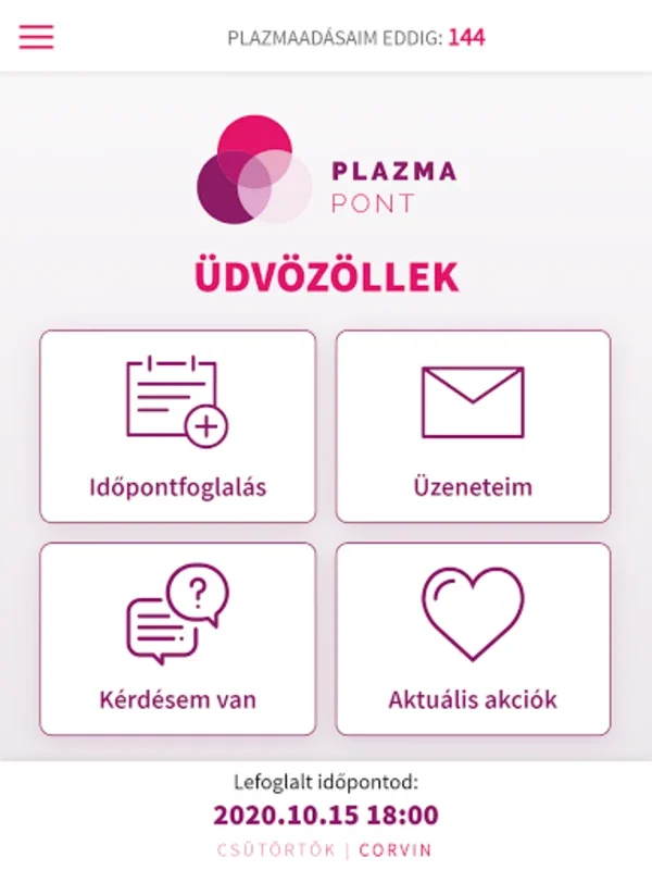 PlazmAPP for Android: Streamlined Plasma Donation Scheduling