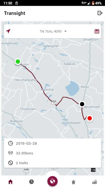 Transight Compass Pro - Android Fleet Management System