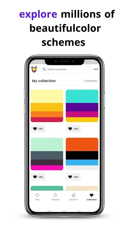 Color Hunt for Android - Explore Color Palettes