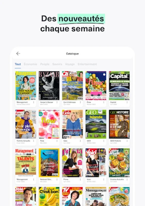 eLisa for Android: Unlimited Magazine Access