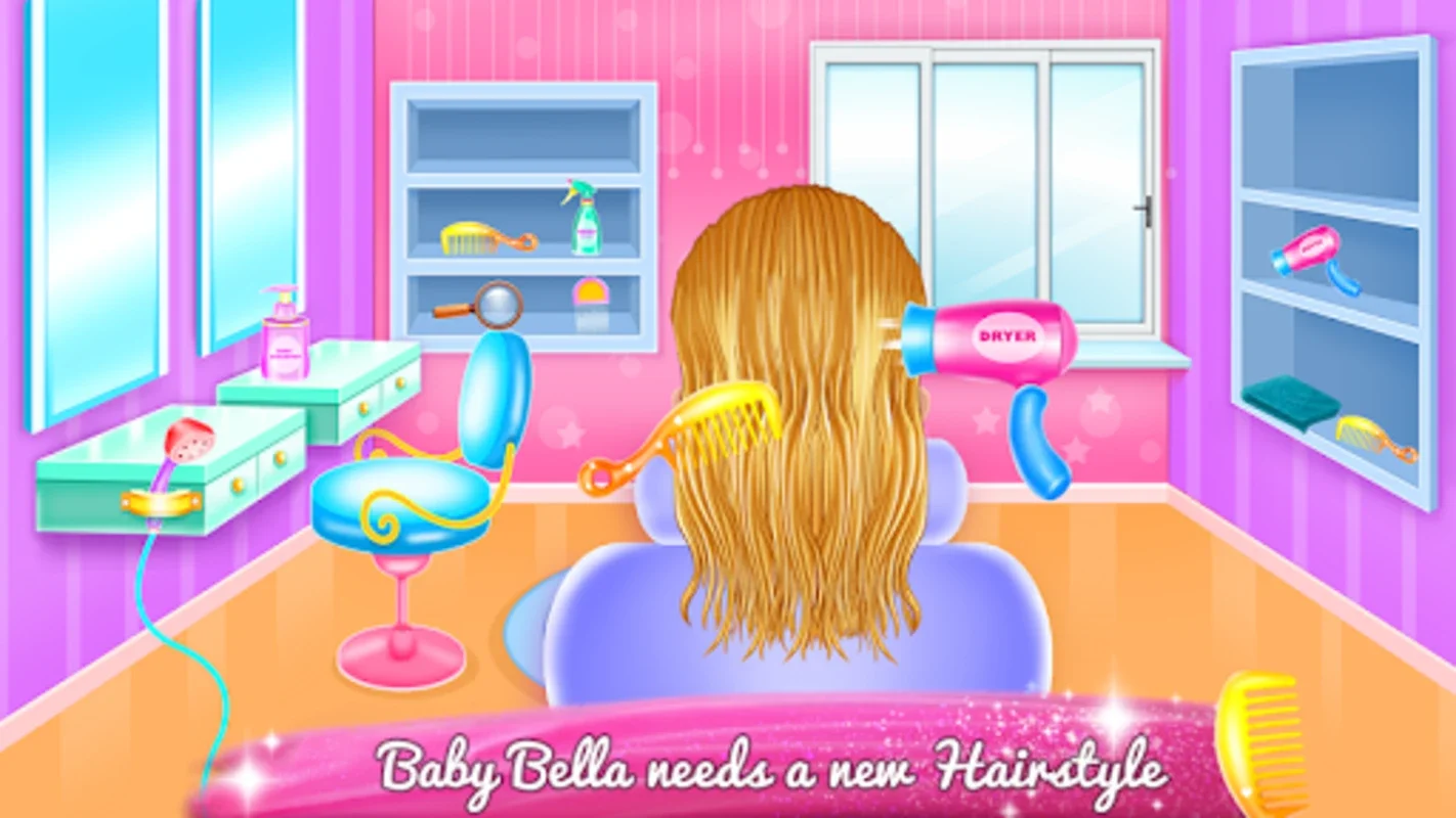 Little Bella Hair Salon for Android - Master Hairstyling