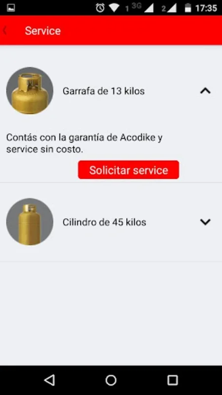 Acodike for Android - Manage Gas Refills Easily