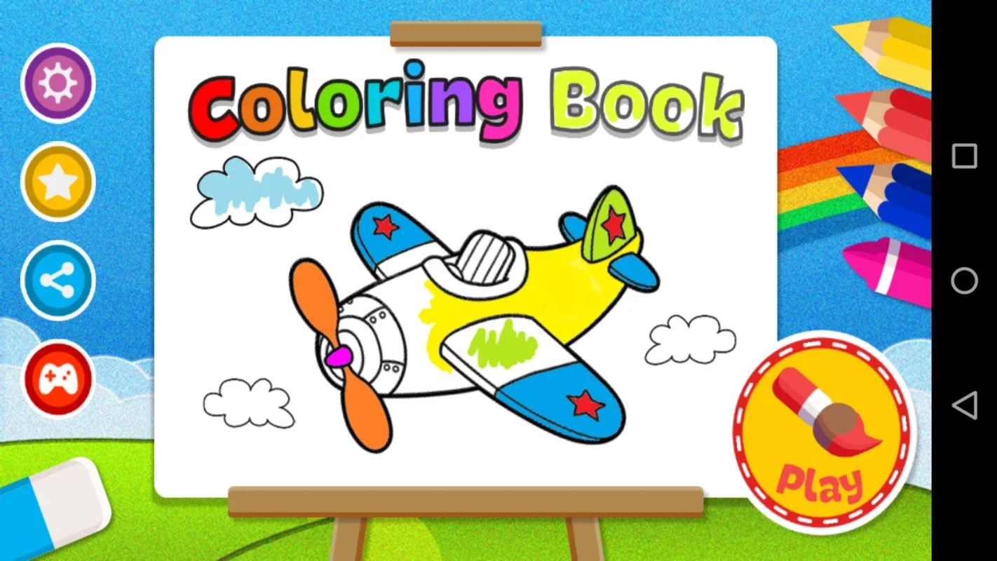 Coloring Book - Kids Paint for Android - No Downloading Needed