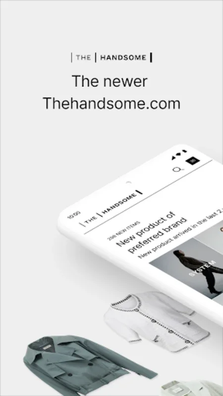 thehandsome for Android - Discover a Seamless Shopping App