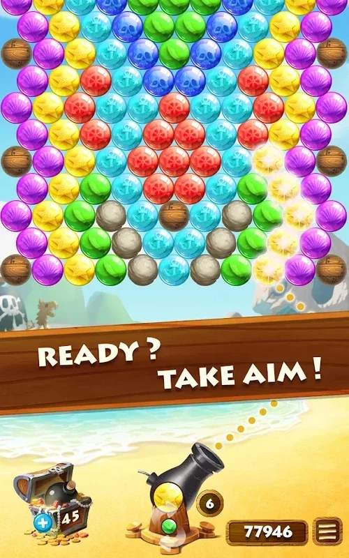 Bubbles Treasure for Android - Engaging Bubble Shooting