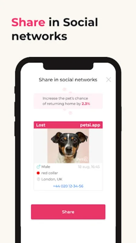 Petsi Pet Finder & Protection for Android - Ensuring Pet Safety