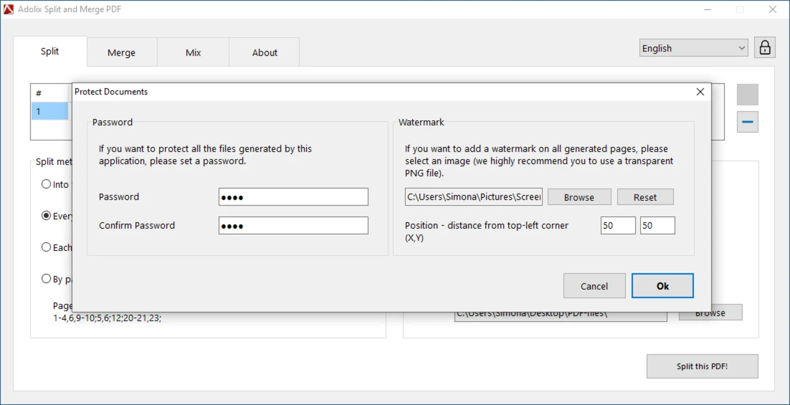 Adolix Split and Merge PDF for Windows - Efficient PDF Manipulation