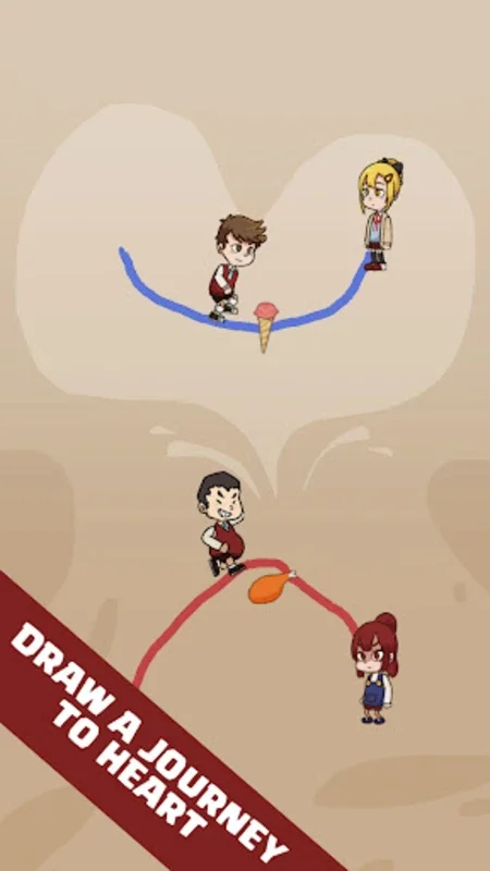 Draw 2 Crush for Android - A Romantic Puzzle Adventure