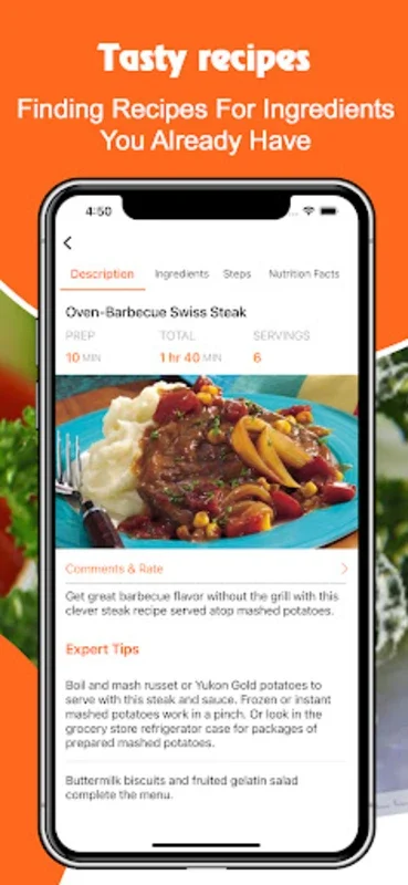 Fridge Food - Easy Cooking for Android - No Downloading Needed