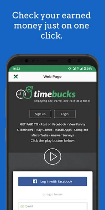 TimeBucks for Android - Earn Rewards Easily