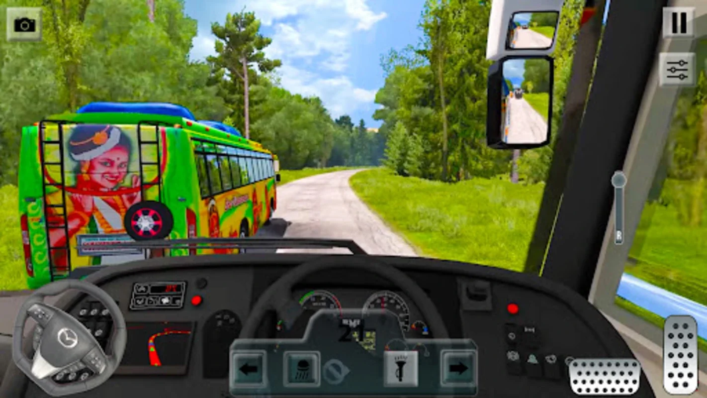 Indian Bus Uphill Driving Game for Android - Thrilling Uphill Adventures