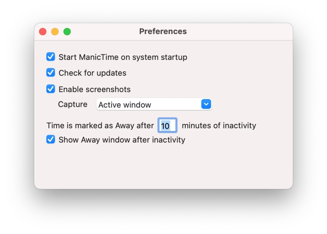 ManicTime for Mac - Track Your Time Efficiently