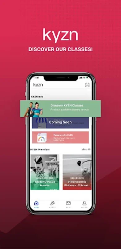 KYZN for Android - Unlock Fitness Options