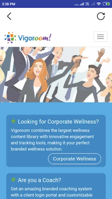 Vigoroom for Android: Holistic Wellness App