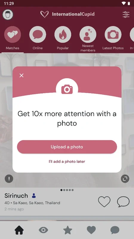 InternationalCupid for Android - Connect with the World