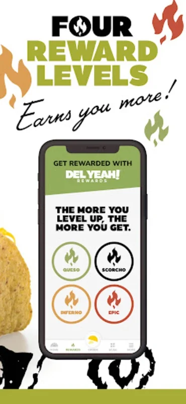 Del Taco - Del Yeah! Rewards for Android: Earn and Customize