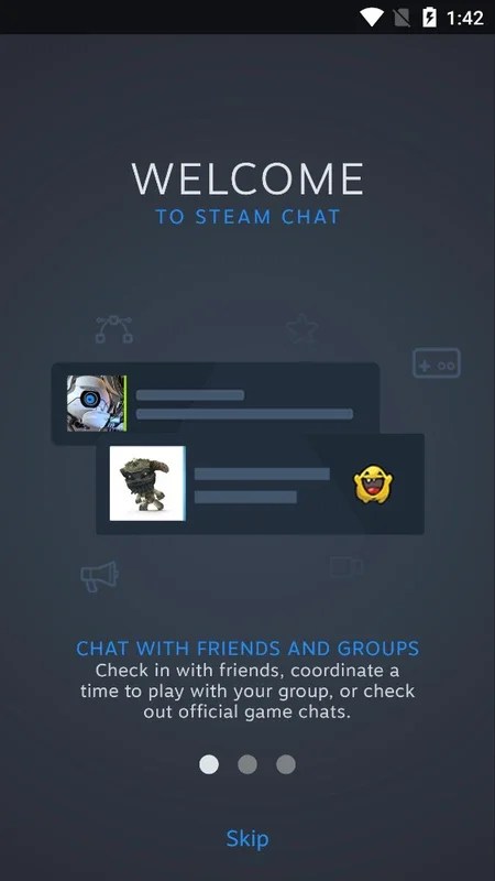 Steam Chat for Android - Official Chat App within Steam Platform