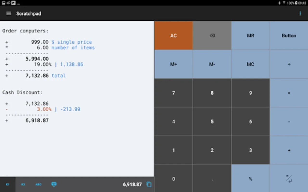 CalcTape for Android: Simplify Complex Calculations