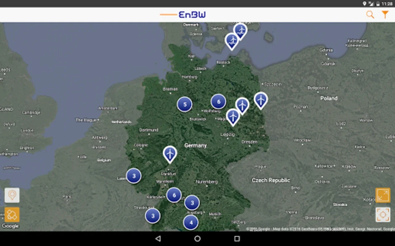 EnBW E-Cockpit for Android: Real-Time Renewable Insights