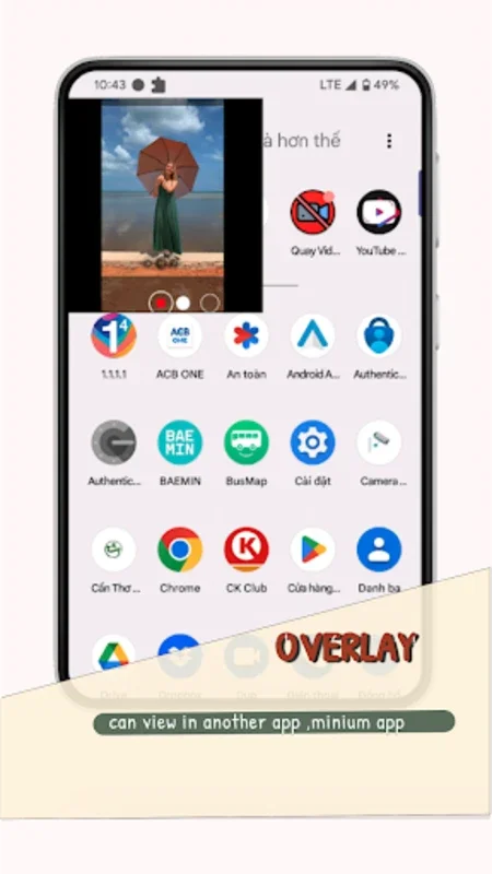 Quay Video Dưới Nền for Android: Discreet and Flexible Video Recording