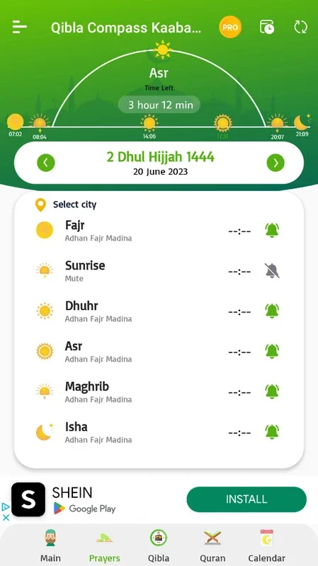 Qibla Compass Kaaba Direction for Android - No Downloading Required