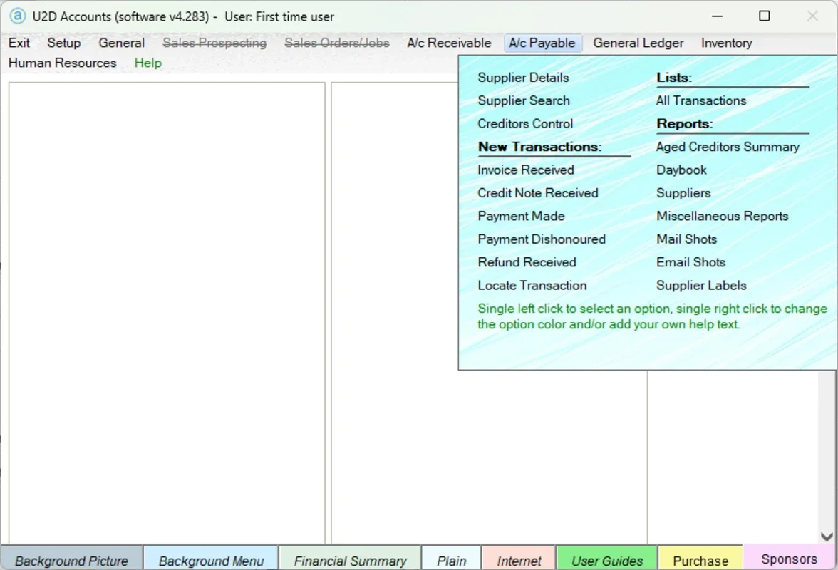 Adminsoft Accounts: Free Comprehensive Accounting Software for Windows