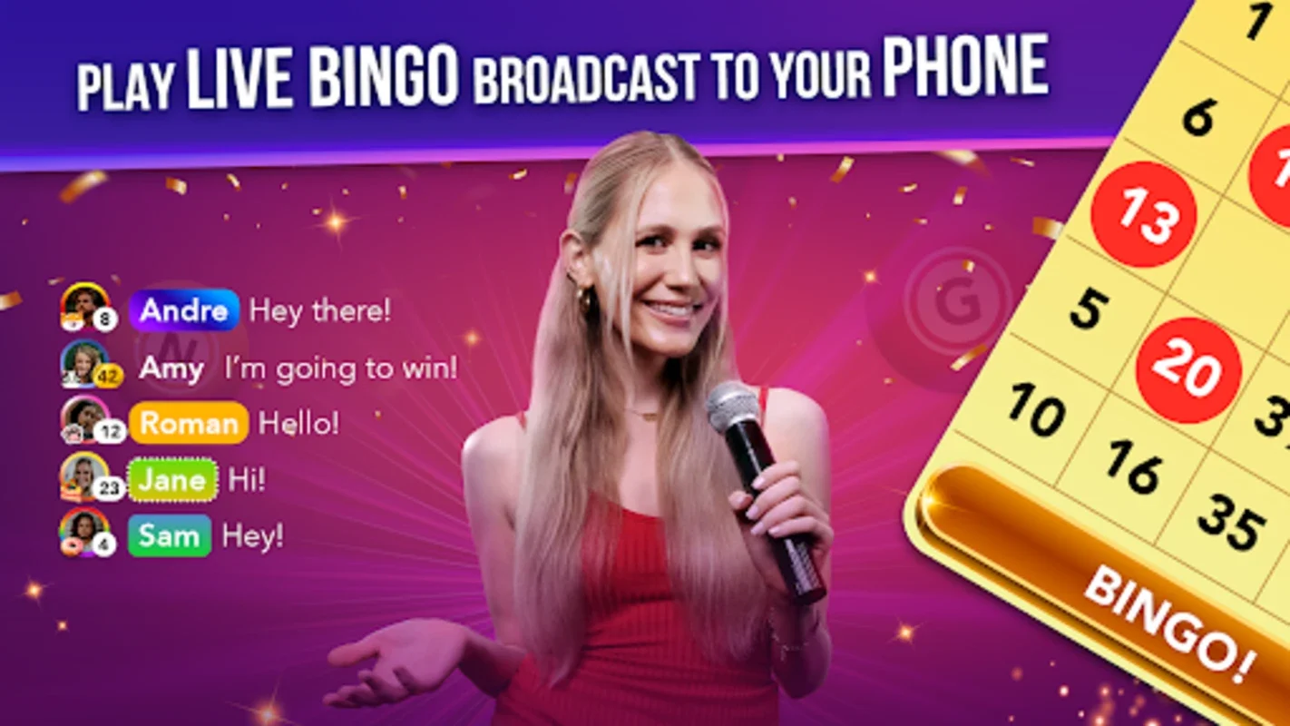 Live Play Bingo: Real Hosts for Android - Unbeatable Bingo Fun