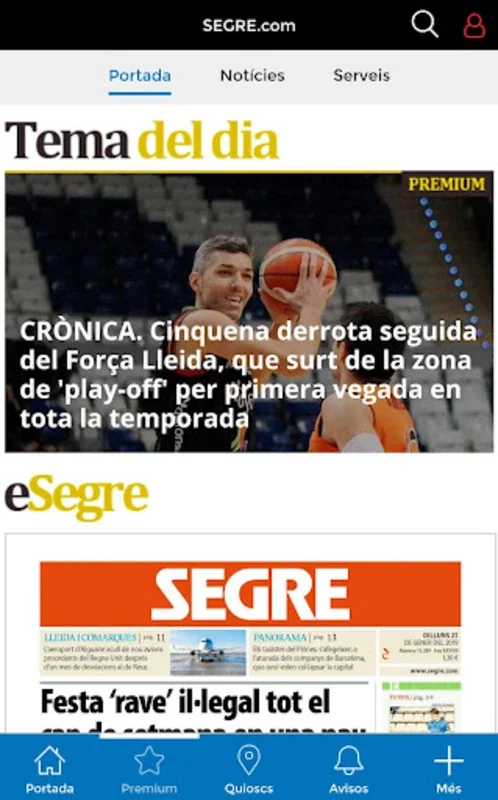 SEGRE for Android - Stay Informed with Lleida News