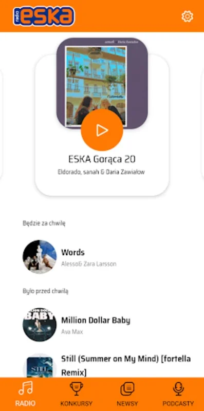 Radio ESKA for Android: Stream Contemporary Hits