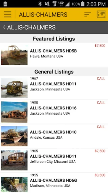 Machinery Trader for Android - Streamline Heavy Machinery Transactions