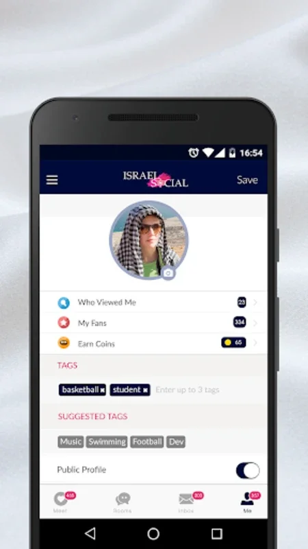 Israel Social for Android - Connect with Jewish Singles