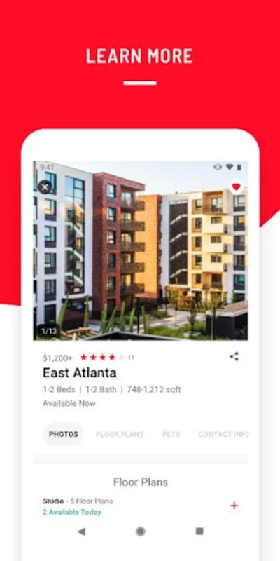 Apartments for Android - Find Your Dream Home