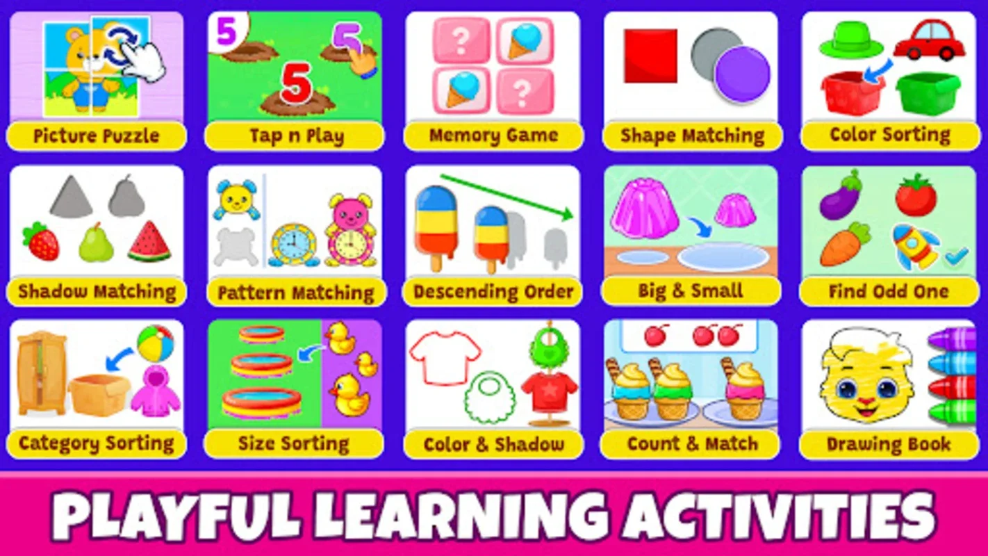 Kids Toddler & Preschool Games for Android - Educational Fun for Young Kids