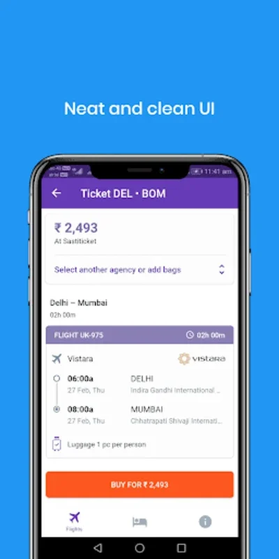 Whizz: Cheap Flights for Android - Find Affordable Flights