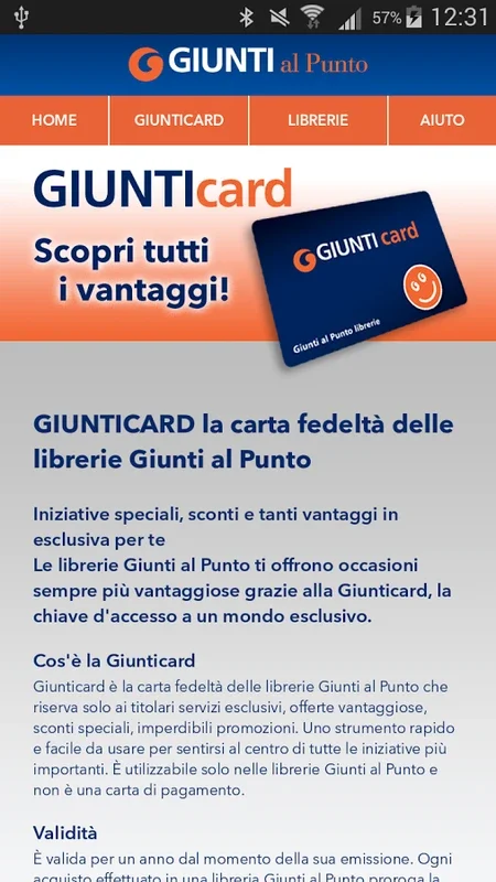 Giunti al Punto for Android - Transform Your Giunticard