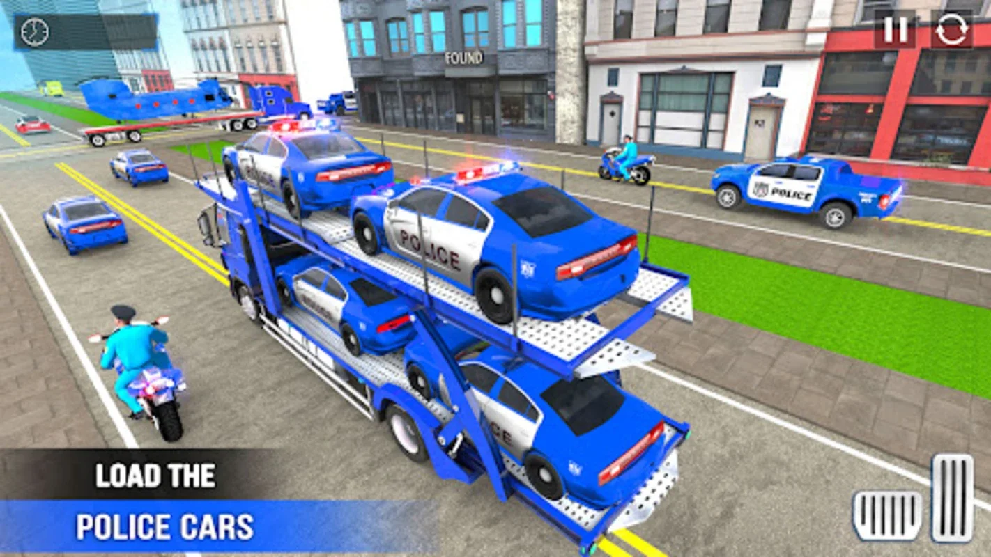 Police Car Transporter Game 3D for Android - No Downloading Needed