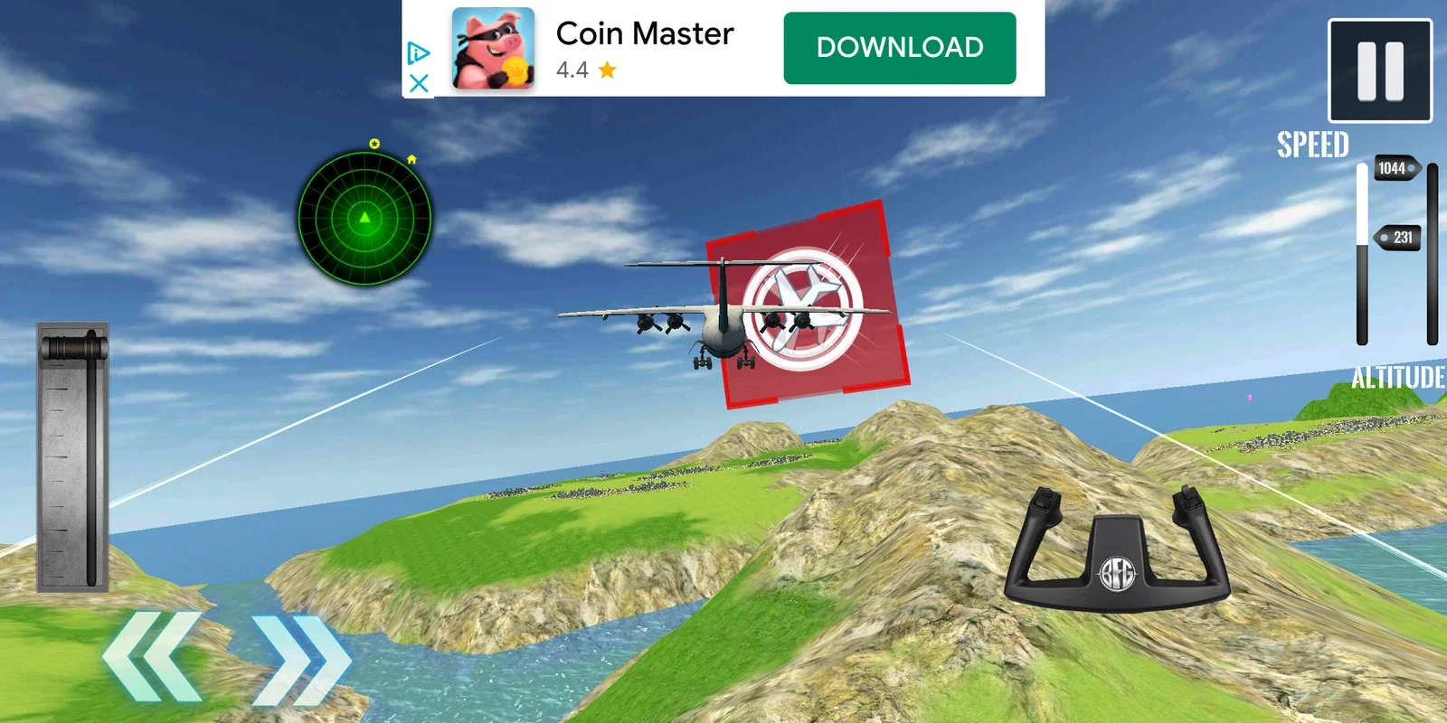 Airplane Fly 3D : Flight Plane for Android - Immersive Flight Simulator