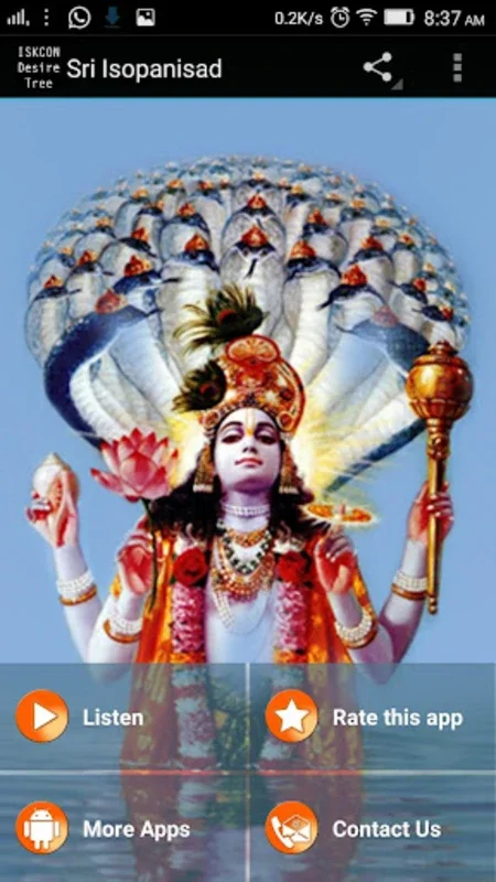 Sri Isopanishad for Android - Unveiling Vedic Wisdom