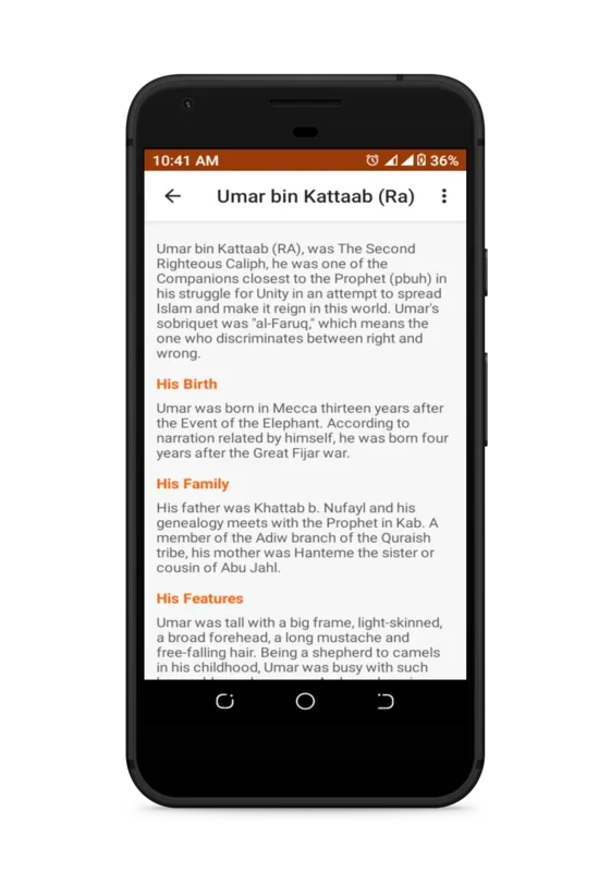 The 10 Sahaba (RA) for Android - Explore Islamic History