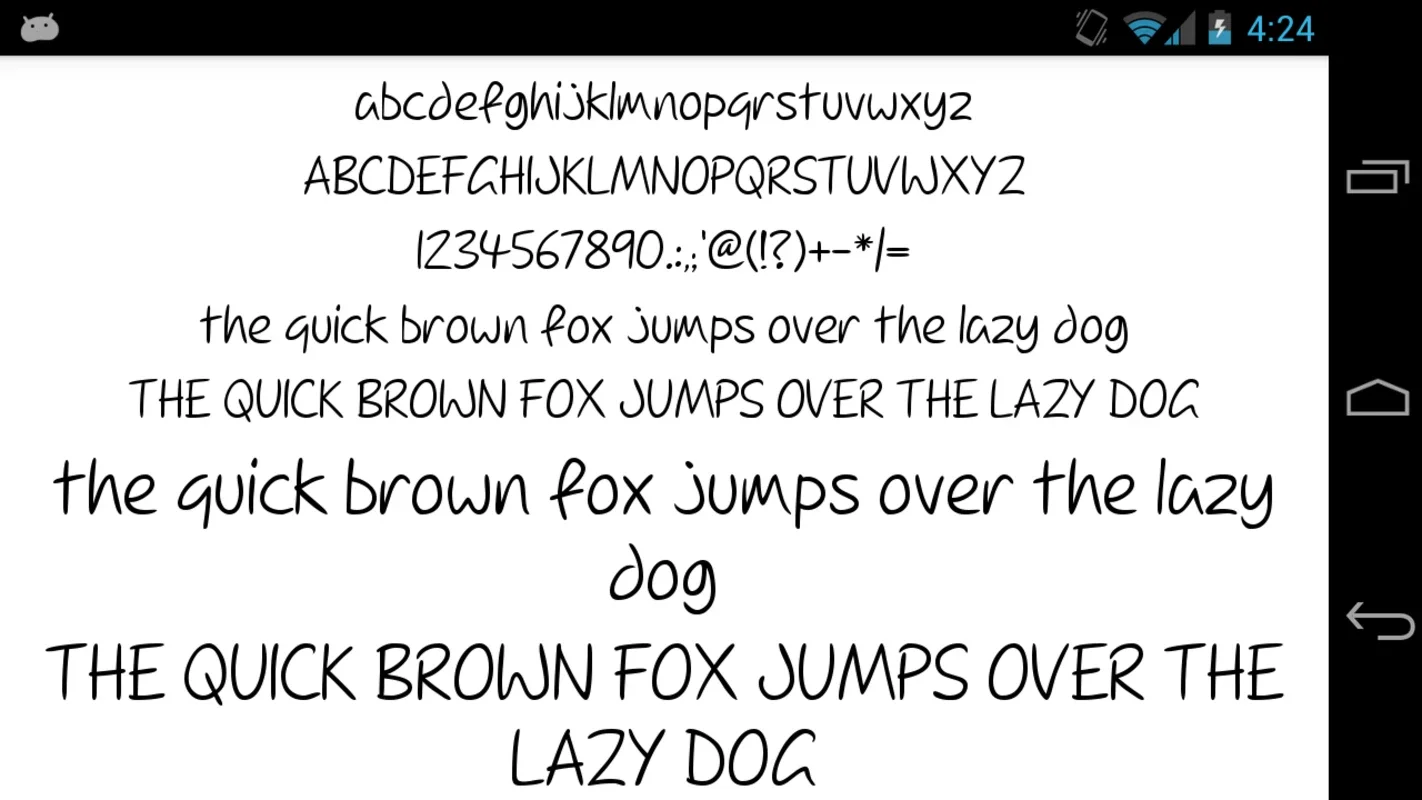 Free Fonts 50 Pack 23 for Android - Enhance Messaging