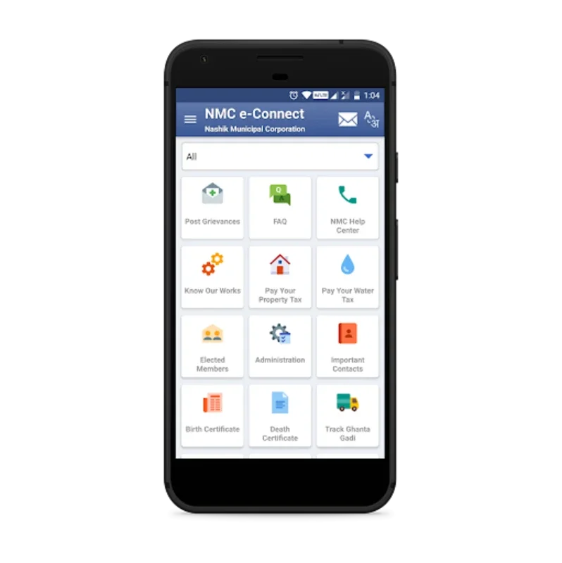 NMC e-Connect for Android - Connect with Nashik Municipal Services