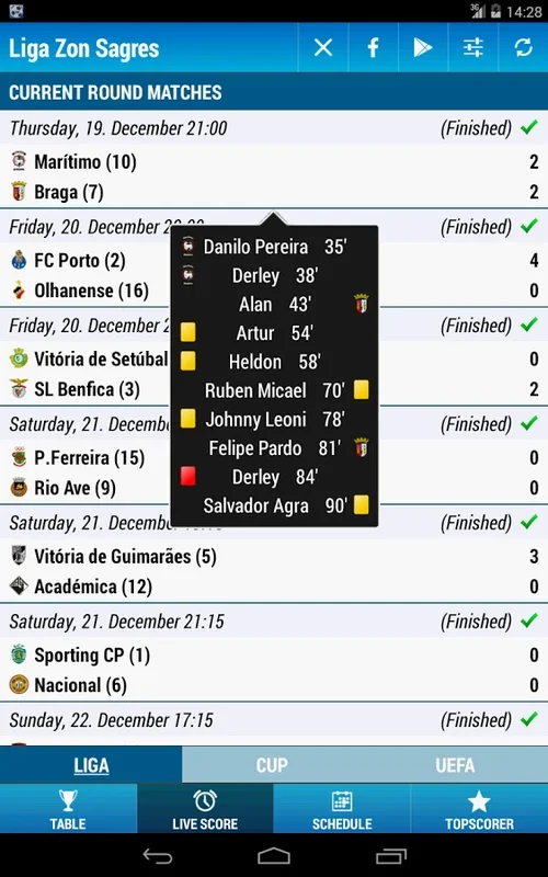 Liga Sagres for Android - Stay Updated with Live Football