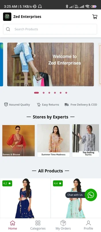 Zed Enterprises for Android: Shop with Ease