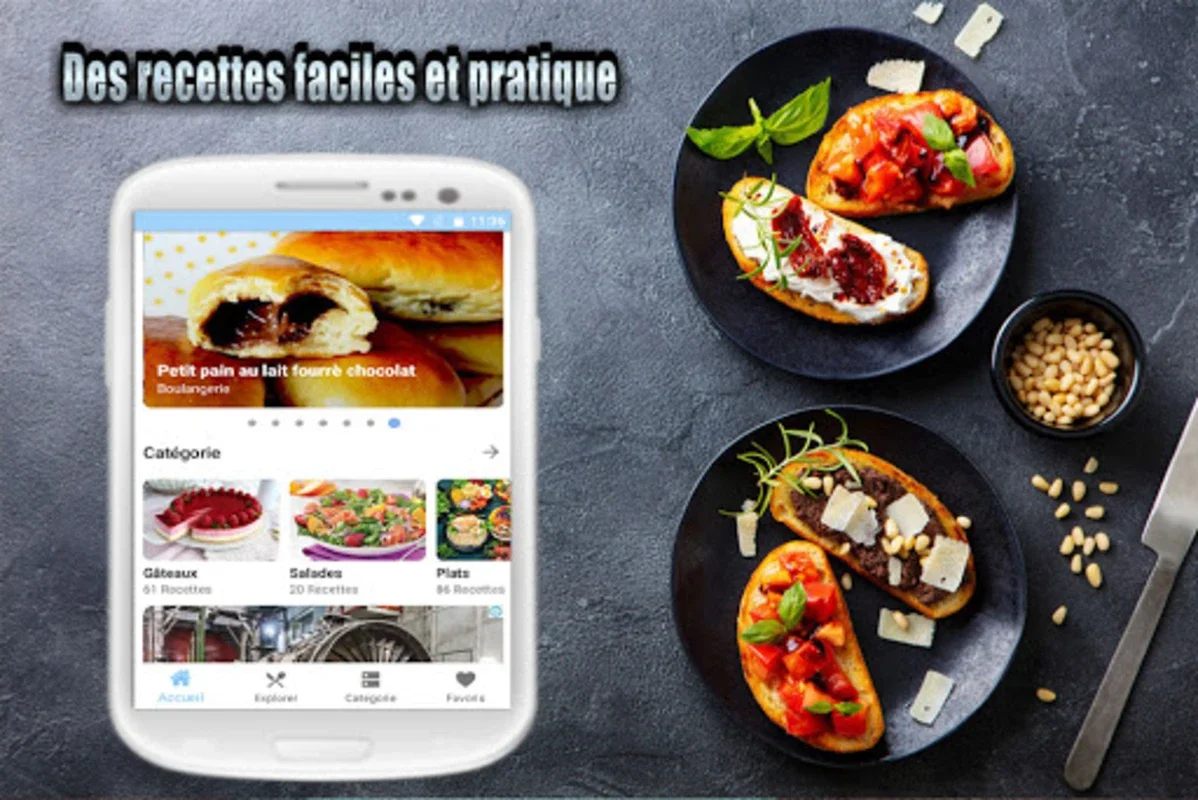 Recettes faciles et rapides for Android - Effortless Meal Prep