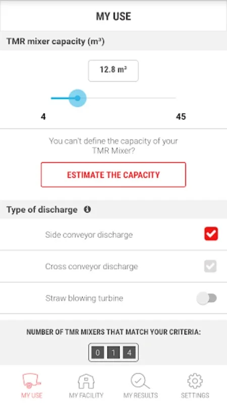 KUHN Click&Mix for Android: Optimize TMR Mixers