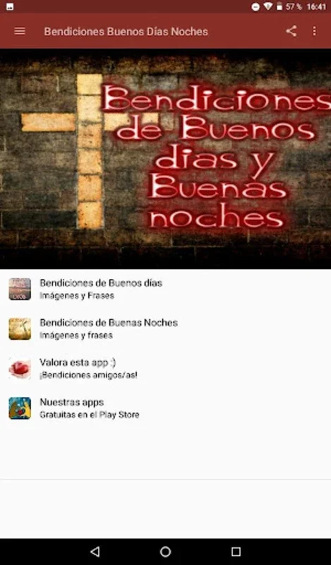 Bendiciones de Buenos Días y de Buenas Noches for Android - Enhance Spiritual Connection