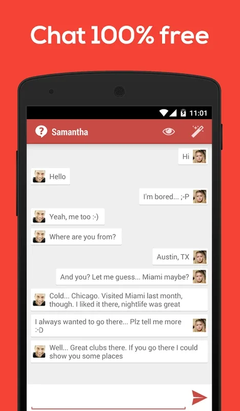 Cam - Random Video Chats for Android: Meet New People