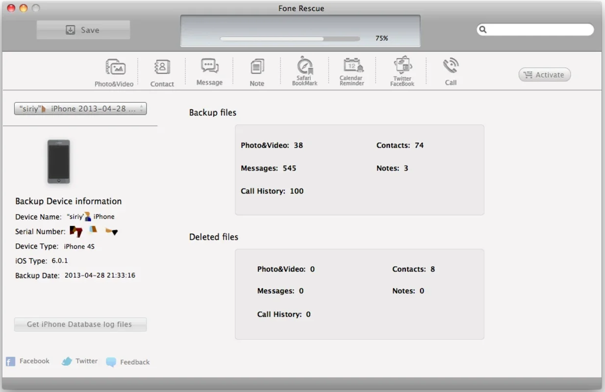 Fone Rescue for Mac: Recover Your Lost Data