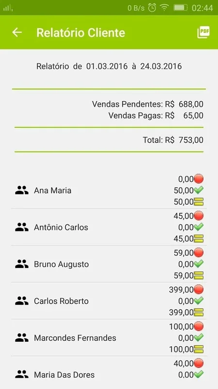 Controle de Vendas for Android - Manage Sales on the Go