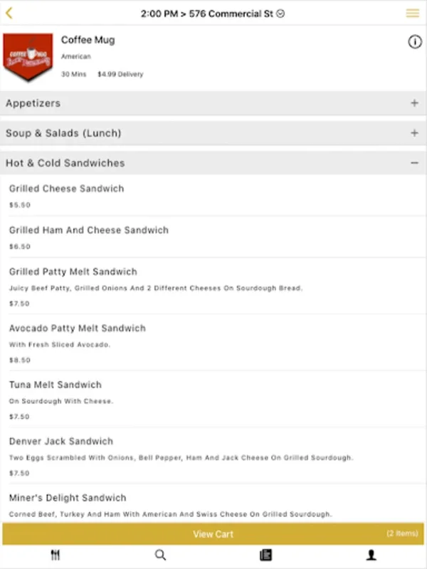 NV Food Runners for Android - Premium Food Delivery